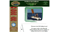 Desktop Screenshot of northernlakesailboats.com
